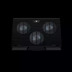 Gamdias Охладител за лаптоп Gaming Notebook Cooler 19" - AETHER E1 - USB Hub, Phone Stand