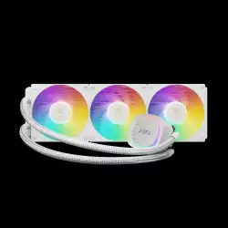 Gamdias водно охлаждане Water Cooling 360mm - AURA GL360 v2 WH - aRGB                          