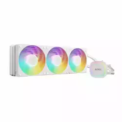 Gamdias водно охлаждане Water Cooling 360mm - AURA GL360 v2 WH - aRGB
