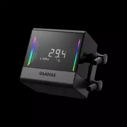Gamdias водно охлаждане Water Cooling Chione E4-360 - LCD Screen, A-RGB