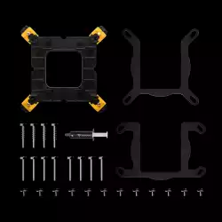 Gamdias водно охлаждане Water Cooling 360mm - AURA GL360 DIGITAL - Digital Display, aRGB