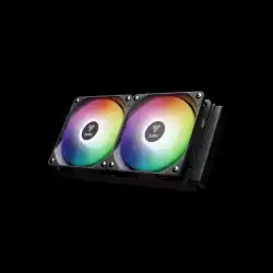 Gamdias водно охлаждане Water Cooling 240mm - AURA GL240 DIGITAL - Digital Display, aRGB