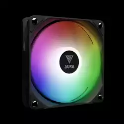 Gamdias водно охлаждане Water Cooling 240mm - AURA GL240 DIGITAL - Digital Display, aRGB