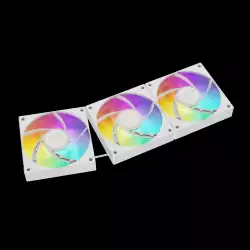Gamdias водно охлаждане Water Cooling 360mm - AURA GL360 v2 WH - aRGB