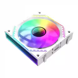 Gamemax Комплект вентилатори Fan Pack 3-in-1 3x120mm - FN12A-S3I White, Daisy-Chain, Addressable RGB