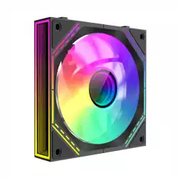 Gamemax Комплект вентилатори Fan Pack 3-in-1 3x120mm - FN12A-S3I-R Black, Reverse, Daisy-Chain, Addressable RGB