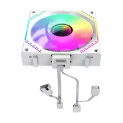 Gamemax Комплект вентилатори Fan Pack 3-in-1 3x120mm - FN12A-S3I White, Daisy-Chain, Addressable RGB