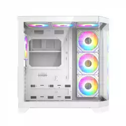 Gamemax кутия Case ATX - HYPE-A White - 4 x 120 mm Addressable RGB fans