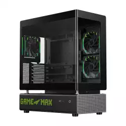 Gamemax кутия Case ATX - N90 BG - Addressable RGB, Modular Dual-Chamber