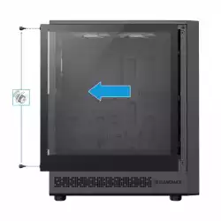 Gamemax кутия Case ATX - Storm 2 AB - 6 x 120 mm Addressable RGB fans