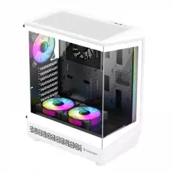 Gamemax кутия Case ATX - Vista COC AW - 5 x 120 mm A-RGB Fans, MB Plate COC Fan