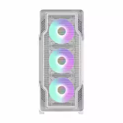 Gamemax кутия Case EATX - SIEGE White - Addressable RGB