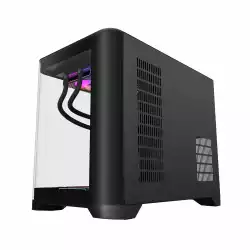 Gamemax кутия Case mATX - HYPE-M Black - 3 x 120 mm Addressable RGB fans