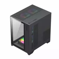 Gamemax кутия Case mATX - Infinity Mini Black