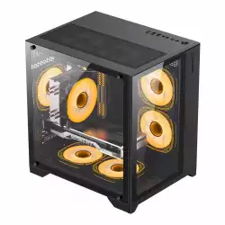 Gamemax кутия Case mATX - Infinity Mini Black