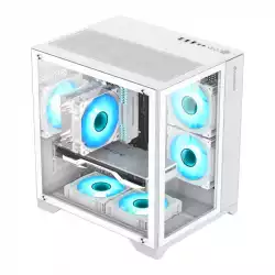 Gamemax кутия Case mATX - Infinity Mini White
