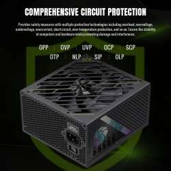 Gamemax захранване PSU ATX 3.1 1050W Gold, Full Modular - GX PRO 1050G