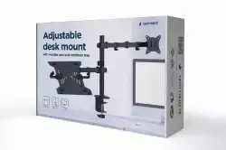 Gembird Стойка за монитор с лаптоп стойка Monitor Mount with Laptop holder - MA-DA-03