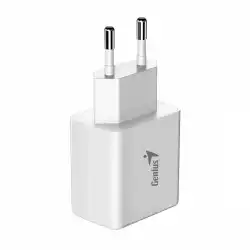 Genius бързо зарядно Fast Charger PD-20AC - 20W, USB-A, USB-C, PD3.0, QC3.0, White