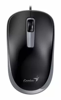Genius безшумна мишка Silent Mouse DX-125S Black+Grey - SILENT, USB