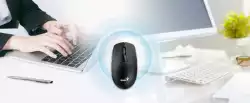 Genius безжична мишка Wireless Mouse - NX-7000SE Black - 2.4GHz