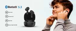 Genius безжични слушалки TWS Bluetooth 5.3 Earphones HS-M910BT Black