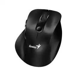 Genius безжина безшумна мишка Wireless Silent Mouse Ergo 9000S - Silent, Bluetooth, 2.4G, Black