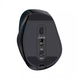 Genius безжина безшумна мишка Wireless Silent Mouse Ergo 9000S - Silent, Bluetooth, 2.4G, Black