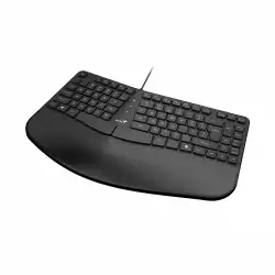 Genius клавиатура Ergonomic Keyboard Ergo KB-700 Black - Copilot, Split Wave Design, Palm Rest