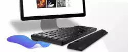 Genius клавиатура Slim Keyboard SlimStar 126 White - Copilot, Low profile Chocolate