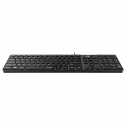 Genius клавиатура Slim Keyboard SlimStar 126 Black - Copilot, Low profile Chocolate