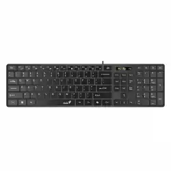 Genius клавиатура Slim Keyboard SlimStar 126 Black - Copilot, Low profile Chocolate