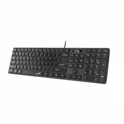 Genius клавиатура Slim Keyboard SlimStar 126 Black - Copilot, Low profile Chocolate