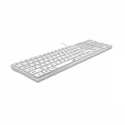 Genius клавиатура Slim Keyboard SlimStar 126 White - Copilot, Low profile Chocolate