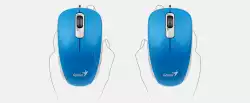 Genius Мишка Mouse DX-110 Blue - USB                          