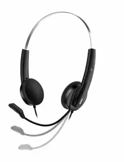 Genius слушалки с микрофон Headset HS-220U - AI, USB-C, Mic, Black