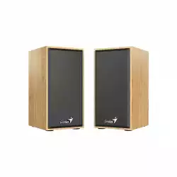 Genius тонколони Speakers 2.0 - SP-HF180 - 6W, USB, Pine Wood