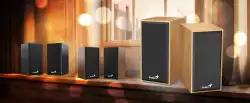 Genius тонколони Speakers 2.0 - SP-HF180 - 6W, USB, Pine Wood