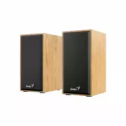 Genius тонколони Speakers 2.0 - SP-HF180 - 6W, USB, Pine Wood
