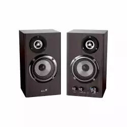 Genius тонколони Speakers 2.0 - SP-HF1812BT - 50W RMS, Bluetooth 5.3, Dark Brown