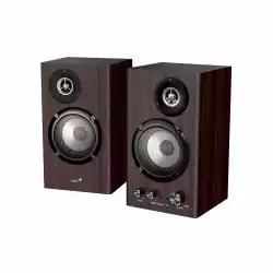Genius тонколони Speakers 2.0 - SP-HF1812BT - 50W RMS, Bluetooth 5.3, Dark Brown