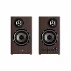 Genius тонколони Speakers 2.0 - SP-HF1812BT - 50W RMS, Bluetooth 5.3, Dark Brown