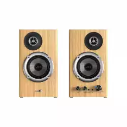 Genius тонколони Speakers 2.0 - SP-HF1812BT - 50W RMS, Bluetooth 5.3, Pine Wood