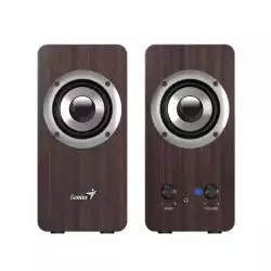 Genius тонколони Speakers 2.0 - SP-HF400 - 10W RMS, Dark Brown