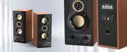 Genius тонколони Speakers 2.0 - SP-HF800BT - 20W RMS, Bluetooth 5.3, Wood