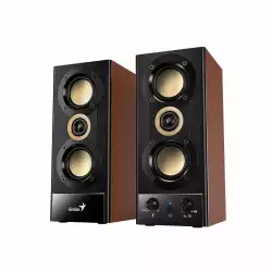 Genius тонколони Speakers 2.0 - SP-HF800BT - 20W RMS, Bluetooth 5.3, Wood