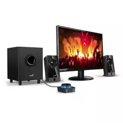 Genius тонколони Speakers 2.1 - SW-2.1 300X - 10W RMS, Black