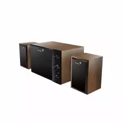Genius тонколони Speakers 2.1 - SW-2.1 350 - 15W RMS, Wood