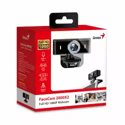 Genius уеб камера Web Camera 2000X2 - 1080p, Black