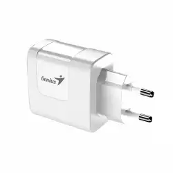 Genius Универсално зарядно за стена Charger Wall GaN - USB Type-C/A 65W White - PD-65AC